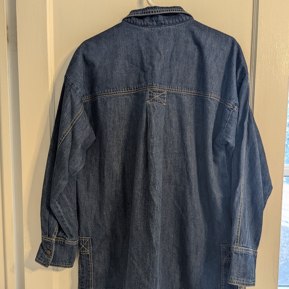 Jean/Denim Shirt or Dress Pilcro M - Picture 7 of 14